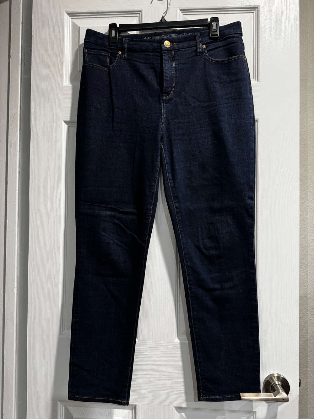 Chico's Dark Indigo Ankle Jeans